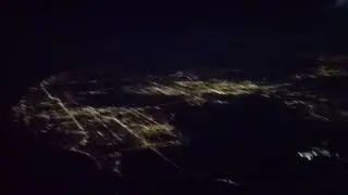 Clearwater & Tampa - Stunning Nighttime Aerial View