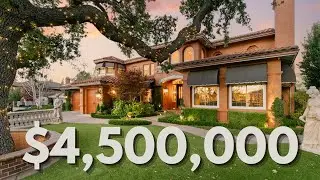 Tour A Enchanting French-Inspired $5M Estate in San Jose!