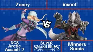 NCS Arctic Assault 2 - Zaney (Sheik) vs insect (Wolf) - Ultimate Singles