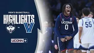 HIGHLIGHTS | No. 5 UConn Runs Past Villanova With Big Second Half