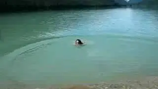 Swimming in Cheakamus Lake