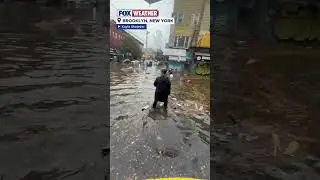 Flash Flooding Submerges Streets And Subways In New York City