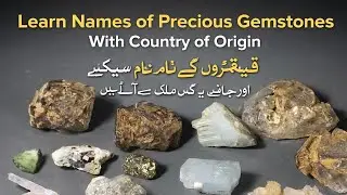 Learn 💎💎💎💎 Names of Precious Gemstones & Minerals#uk #crystals 