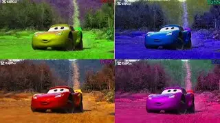Lightning McQueen Color Challenge 🚗🎨