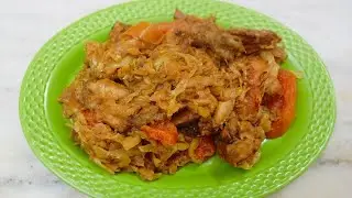 বাঁধাকপি দিয়ে মুরগির মাংস রান্না ||Cabbage with chicken curry||Badha copy diye murgir mango ranna