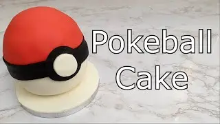 How to make a Pokeball Cake