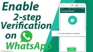 Whatsapp Two Step Verification Enable 2021 ll Alpha Softech #shorts