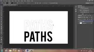 How to convert text to a path