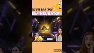 #shots🤩🤩 NEW INCUBATOR EVENT FREE FIRE GROZA ONLY ONE SPIN TRICK AC80 PHANTASMAL CLAWS FREE FIRE