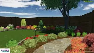 Frisco Texas Landscape Design(Hawkins Residence)