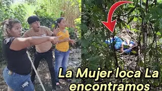 Rosi y Ever Encuentran la Mujer loca😱Durmiendo😧En el monte 