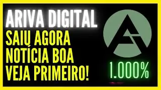 ARIVA (ARV) SAIU AGORA! NOT&Iacute;CIAS SOBRE O PROJETO