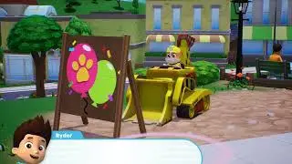 PAW Patrol World first minute, playstation gamepaly, part 2