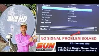 E048 32 No Signal Sun Direct Dth Hindi