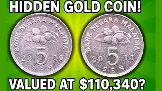 Malaysia 5 Sen Coin Value 2005 vs 2011 | Rare Coins Worth Over $110,000? | Coin Spyder