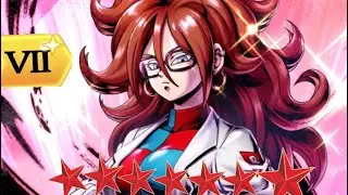 Dragon Ball Legends- ZENKAI 7, 14 STAR, 1400% RED F2P ANDROID 21 SHOWCASE !