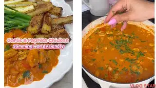 Make a delicious garlic and paprika chicken with me / Slimming world edition 
