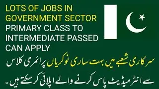 New Govt jobs 2021 || Pakistan New Govt jobs 2021 || Pakistan Govt jobs 2021