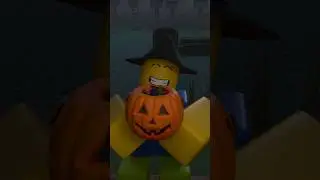When Noob Halloween Trick In 99 Night 👻 #roblox #stealabrainrot