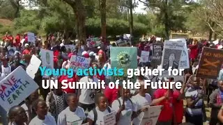 Young activists gather for UN Summit of the Future