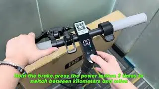 Quick Operation for the V8 Electric Scooter#electricscooter #escooter