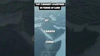 Top 3 Biggest Countries by Land Area in the World
