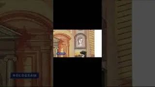 Check of EURO banknotes - Hologram