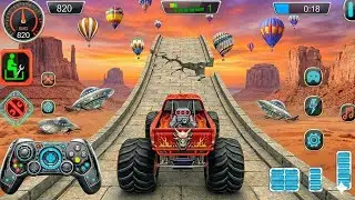 ULTIMATE Monster Truck Mega Ramp Race & Impossible Stunts Compilation! (Offroad Driving Simulator )