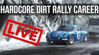 Dirt Rally - LIVE Hardcore Career Mode: 60's Championship | PART 1|