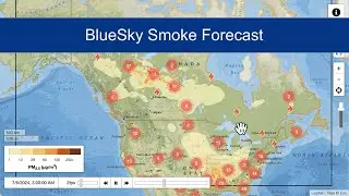 Interpreting BlueSky Smoke Forecasts