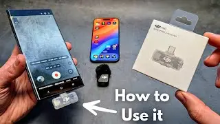 Инструкция по настройке и использованию мобильного приемника DJI Mic Series для Mic Mini, Mic 2, ...