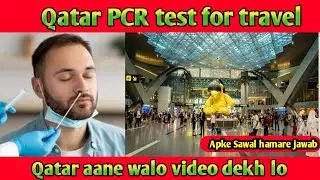 pcr test | Qatar PCR test for travel | PCR TEST 48 hr or 72 hr? | Qatar pcr test | Qatar pcr news