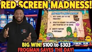 FROGMAN BONUS SAVED ME! 🐸 Neptune's Gold Slot Machine Win!