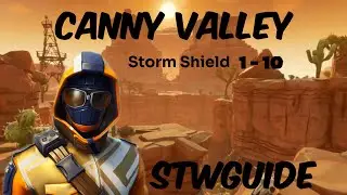 Fortnite Save the World CANNY VALLEY Storm Shield Defense 1 