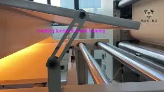 CPL laminated on PVC using PUR laminate line