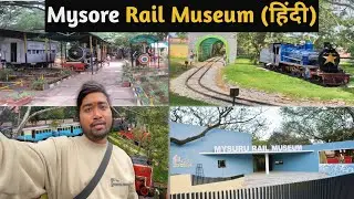 Indian Rail Museum Mysore || Old Historical Trains and Engines of India || Aj ke vlogs