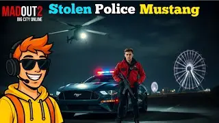 Escaping from Police Mustang 🐎 Madout 2 Gameplay Ep #3