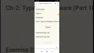 Class 5 Computer Ch-2 Types of Software Part 10