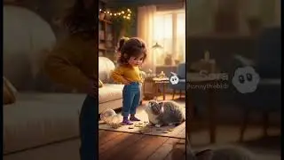 &ldquo;Cat Ate My Cookies! 😂🍪 | Funny Realistic Animation&rdquo;#viralshort #story kidseducation
