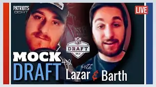 LIVE Patriots Beat MOCK Draft 4.0