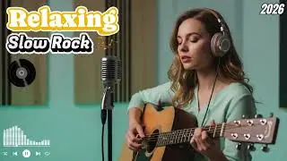 Slow Rock Evening Music 🌆 Relaxing Rock for Peaceful Nights
