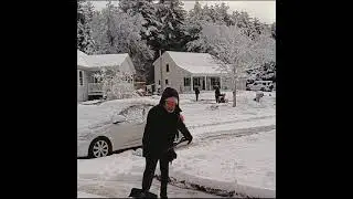 mari kita kerja #snow #winter #esserut