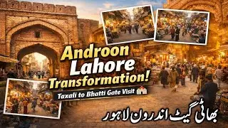Bhati Gate to Taxali Gate | Exploring the Real Androon Lahore & Old City Walls