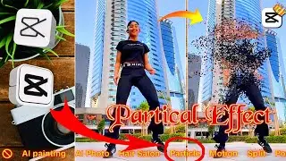 Capcut Particles Disappear Effect || Capcut Video Editing | Slow Motion Editing