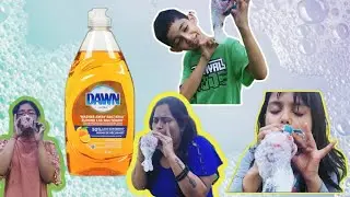 Would you like to try dish liquid bubble hack | ￼homemade bubble mixture hack