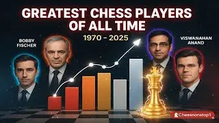 The Greatest Chess Players of All Time | A Bar Chart Race 1970-2025