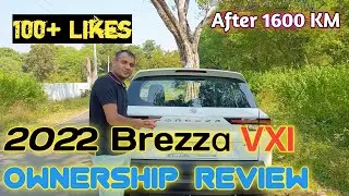 New Brezza Ownership Review after 1600+ kms 🔥 2022 Brezza Vxi
