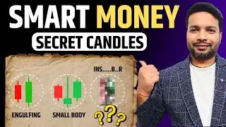 🔥3 Powerful Smart Money Candlestick Secrets | Track Big Players | Inside Bar, Engulfing & More