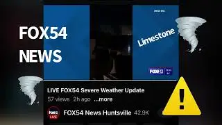 05/08/2024 | #tornado #tornadowarning #alabama #limestone #athens #foxnews #fox54
