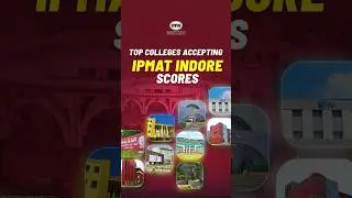 Top Colleges accepting IPMAT Indore Scores🥳 #shorts